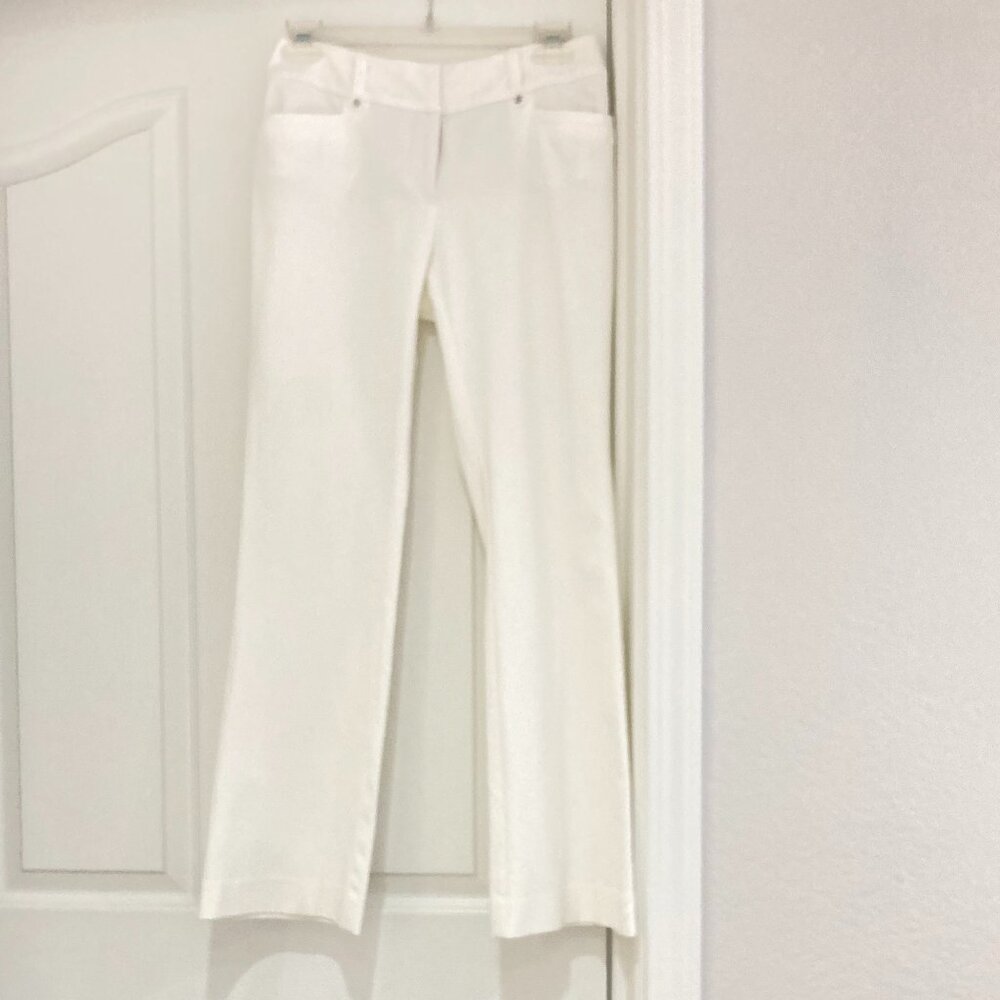 White Pants Alfani with pockets